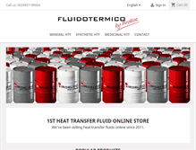 Tablet Screenshot of fluidotermico.com